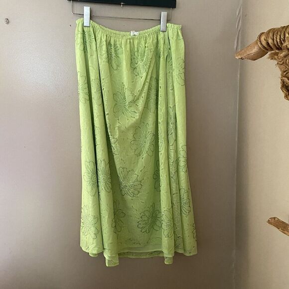 For Love And Lemons Anna 2 Piece Bodysuit Skirt Maxi Dress Neon $348 NWT Sz M - Picture 8 of 14